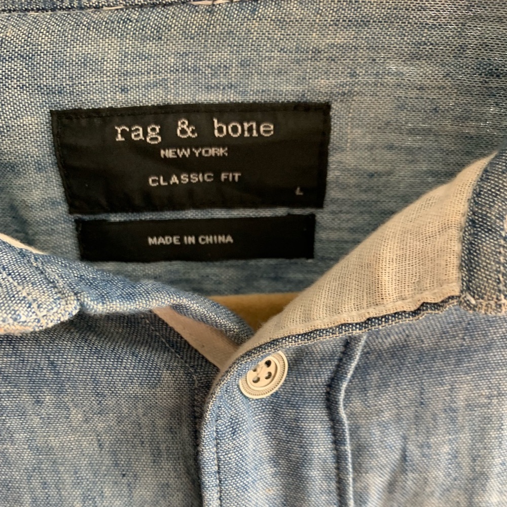 Rag And Bone Denim Button Down. - image 5